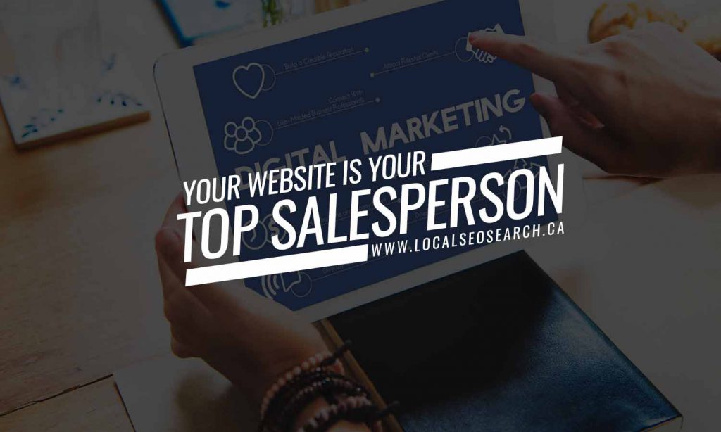 Your website is your top salesperson