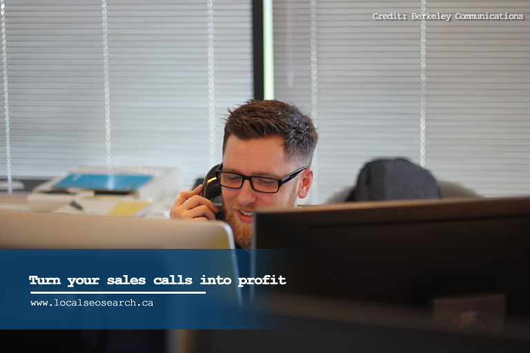 Turn your sales calls into profit