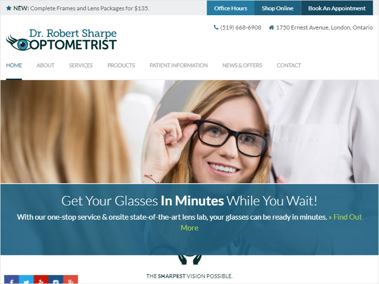 Robert Sharpe Optometrist