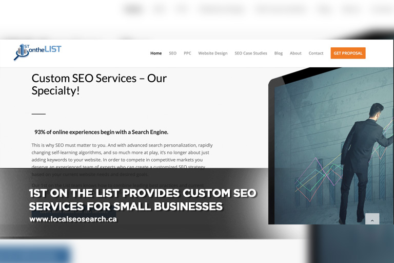 1st on the List provides custom SEO services