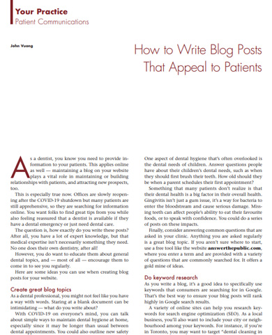 patient communication
