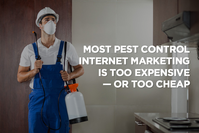 Most Pest Control Internet Marketing is Too Expensive — or Too Cheap