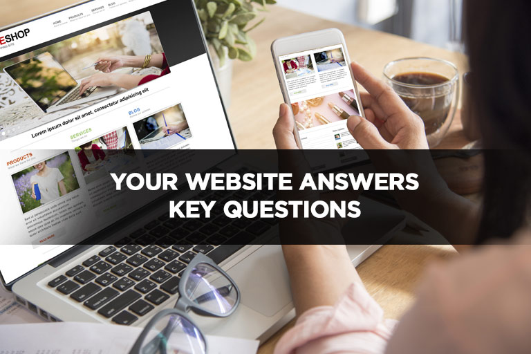 Your Website Answers Key Questions