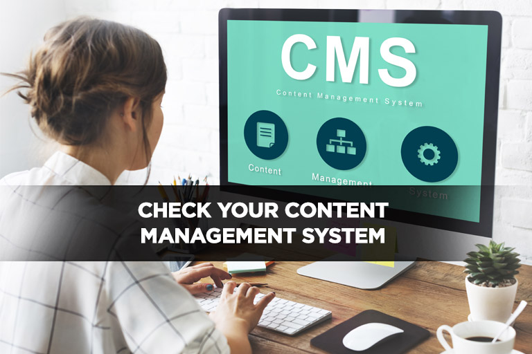 Check Your Content Management System