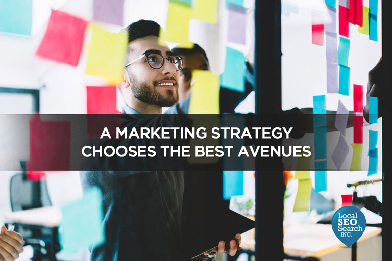 A Marketing Strategy Chooses the Best Avenues