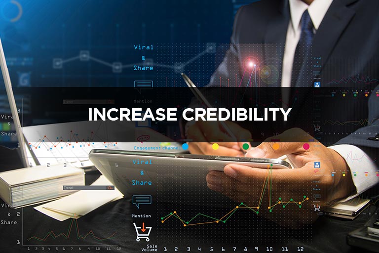 Increase Credibility
