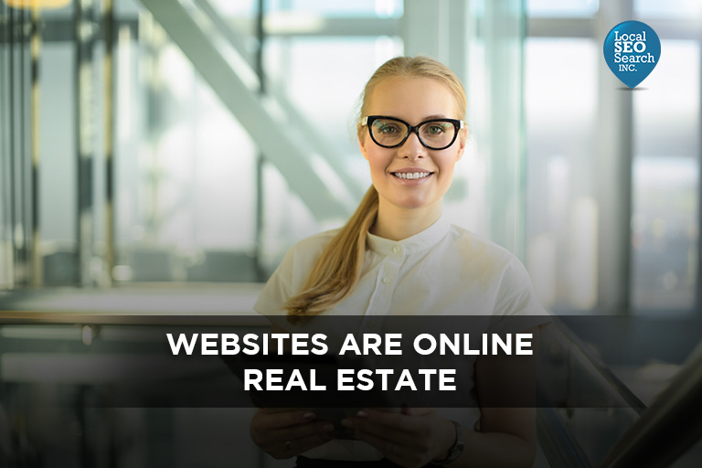 Websites Are Online Real Estate