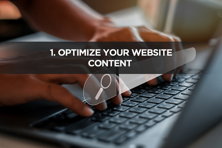 Optimize Your Website Content 
