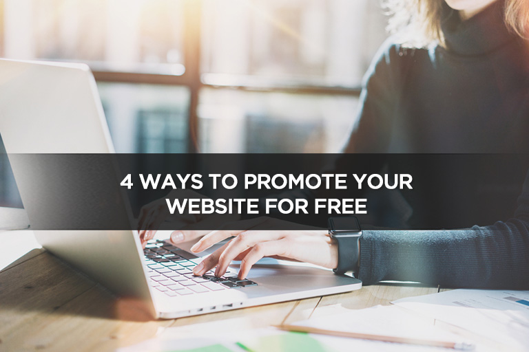 4 Ways to Promote Your Website For Free