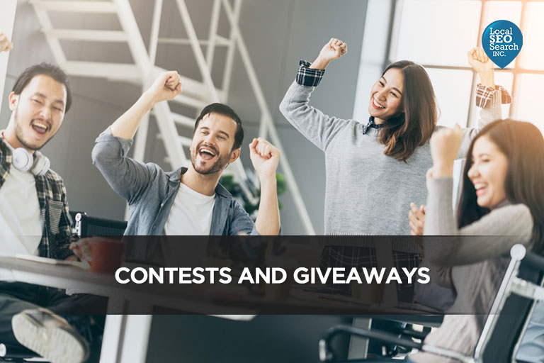 Contests and Giveaways