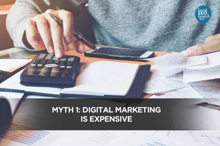 Myth 1: Digital Marketing is Expensive