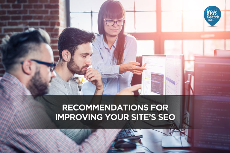 Recommendations For Improving Your Site’s SEO