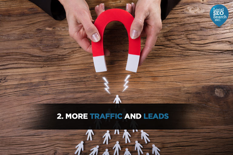 2-More traffic and leads