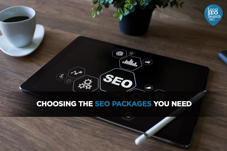 Choose the SEO packages you need
