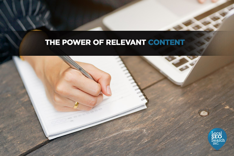 The power of relevant content