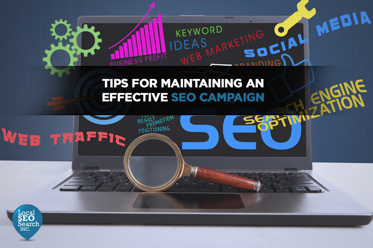 Tips for Maintaining an Effective SEO Campaign
