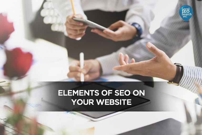 SEO elements on your website