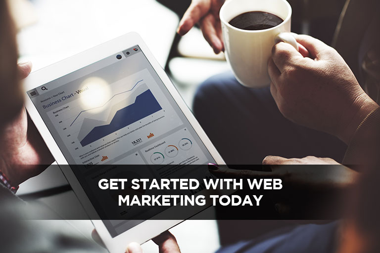 Get started with web marketing today