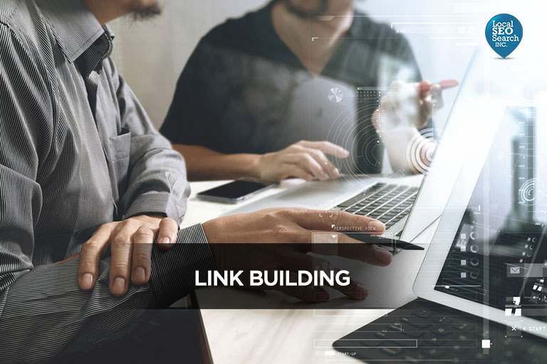 By building links
