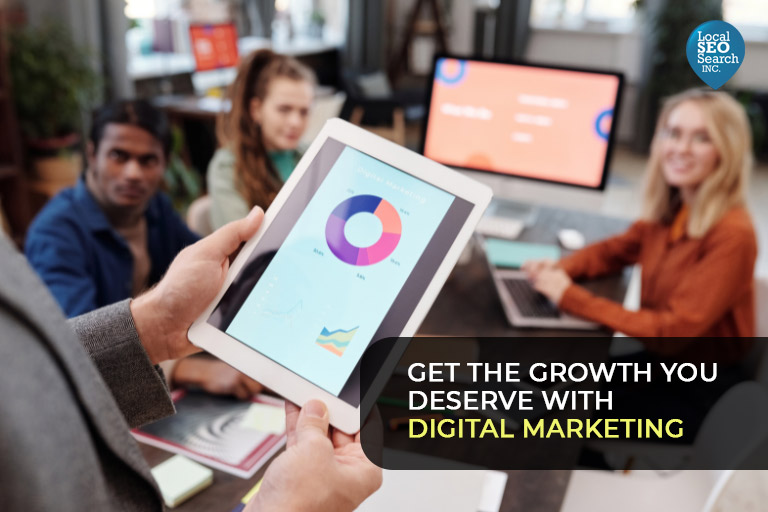 Obtenga el crecimiento que se merece con el marketing digital