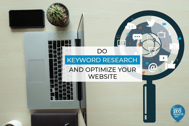 Do Keyword Research & Optimize Your Website