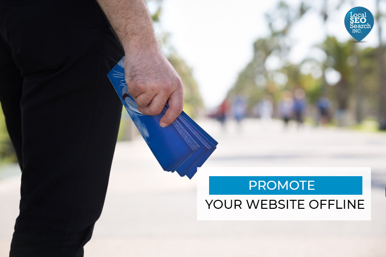 Promote Your Website Offline