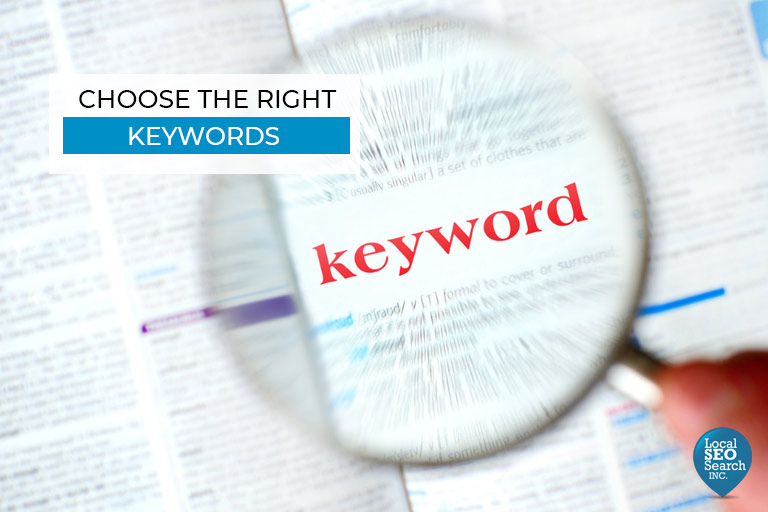 Choose the Right Keywords