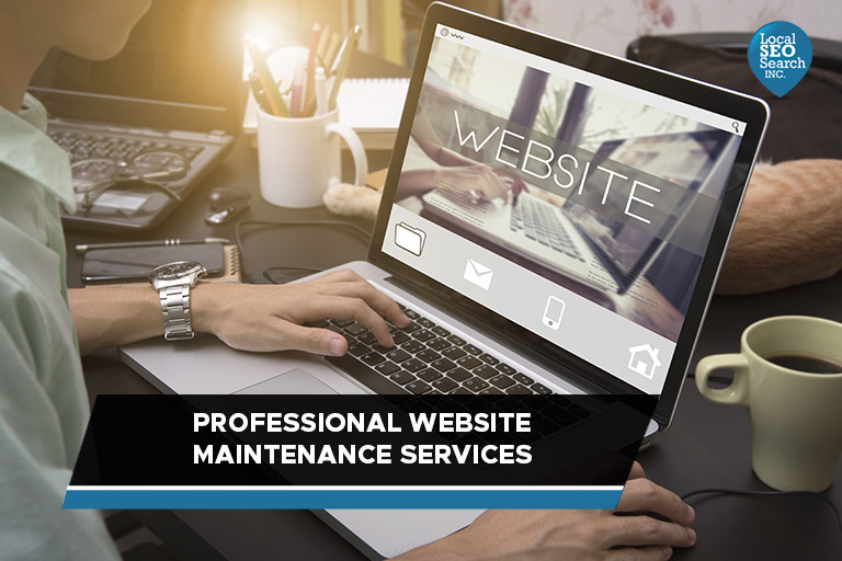 Professional website maintenance services