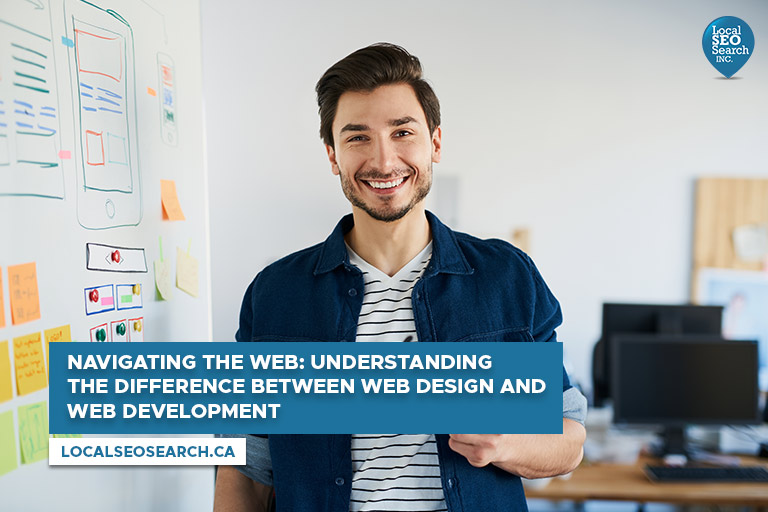 Navigating the Web: Understanding the Difference between Web Design and Web Development
