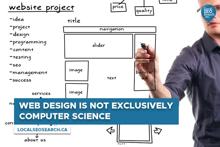 Web Design is not Exclusively Computer Science