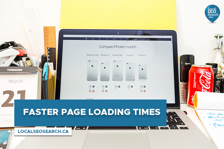 Faster page loading times