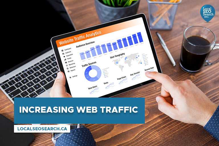 Increasing web traffic