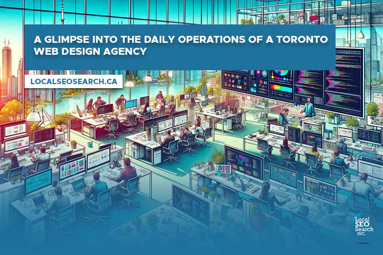 A Glimpse into the Daily Operations of a Toronto Web Design Agency Feature