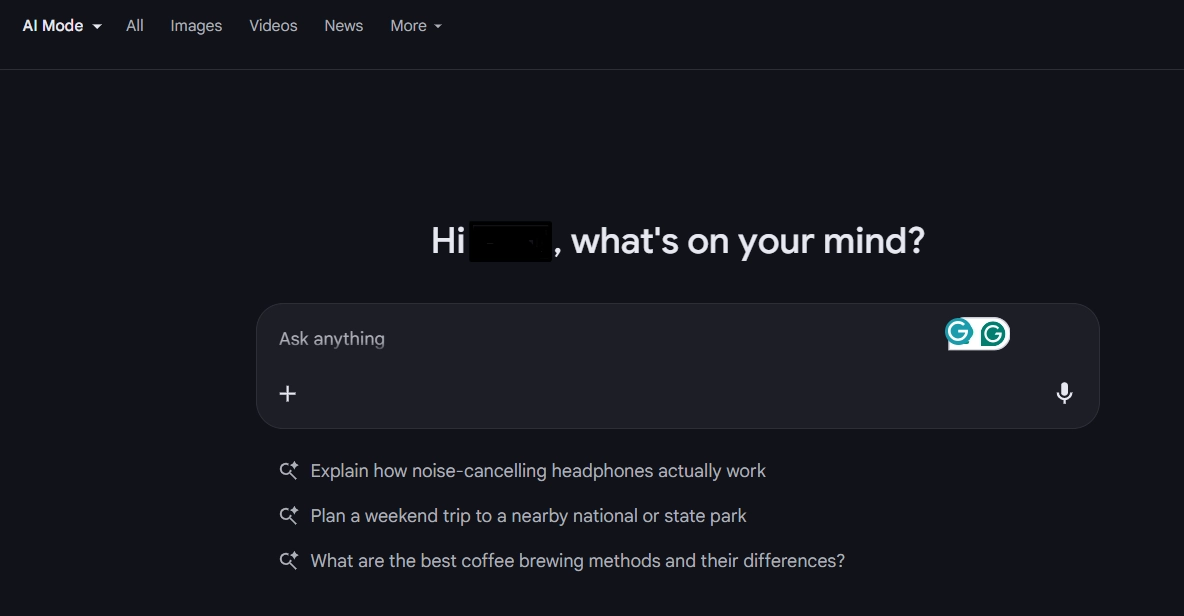 AI_ whats on your mind